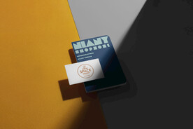 纸张笔记名片品牌VI样机