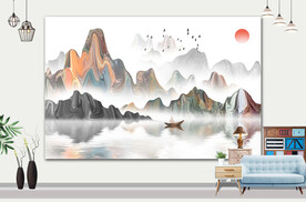 山水画 