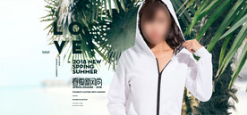 女装春夏新风尚海报