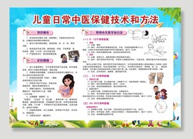 儿童日常中医