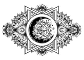 复古花纹