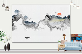 山水画 