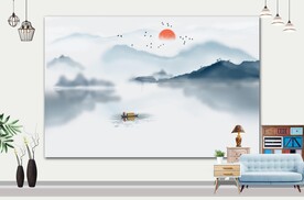 山水画