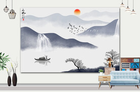 山水画 