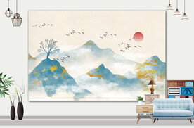 山水画 