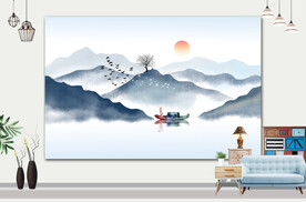 山水画 