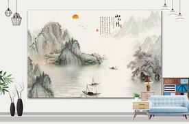 山水画 