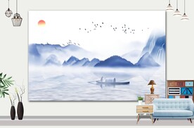山水画 