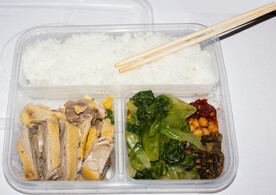 高清白切鸭饭