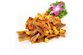 大蒜火靠五花肉