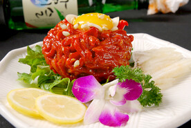 韩式生拌牛肉