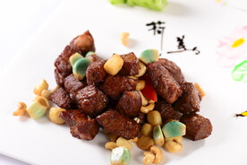 香酥牛肉粒