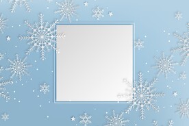 雪花背景素材