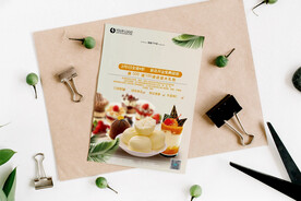 海报传单样机实物效果图