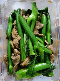 芥蓝炒肉