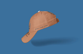 棒球帽样机PSD贴图模板