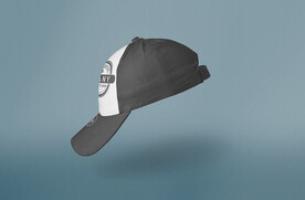 棒球帽样机PSD贴图模板