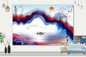 山水画 