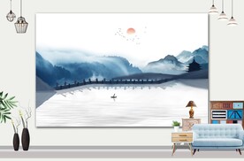 山水画 