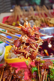 折耳根牛肉串串