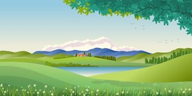 风景插画