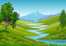 风景插画