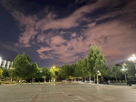 华电夜景