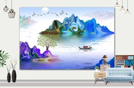 山水画 