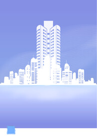 城镇海报背景