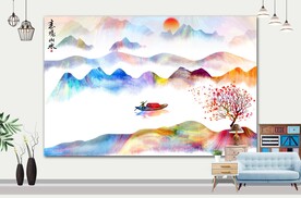 山水画 