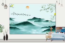 山水画 