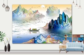山水画 