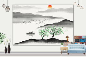 山水画 