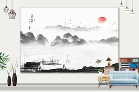 山水画 