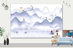 山水画 