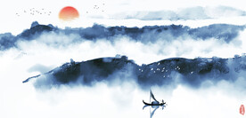 山水画