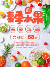 水果海报 