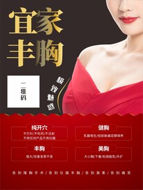 丰胸美胸海报
