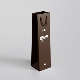 质感竖长手提袋包装样机