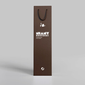 质感竖长手提袋包装样机