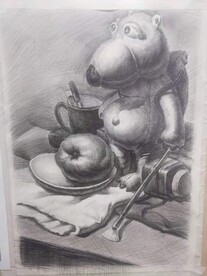画画