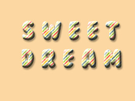 糖果字