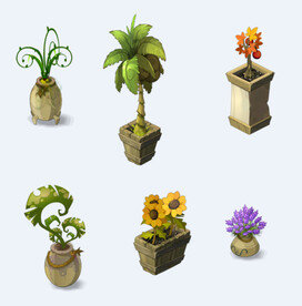 png格式植物花卉手绘素材