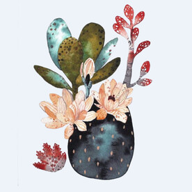 png格式植物花卉手绘素材