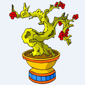 png格式植物花卉手绘素材