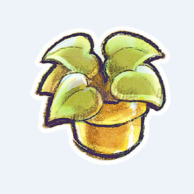 png格式植物花卉手绘素材