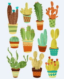 png格式植物花卉手绘素材