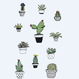 png格式植物花卉手绘素材