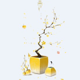 png格式植物花卉手绘素材