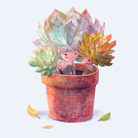 png格式植物花卉手绘素材